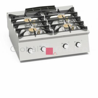 Plynový sporák Bertos SG7F4B/SC | Bertos 117097503